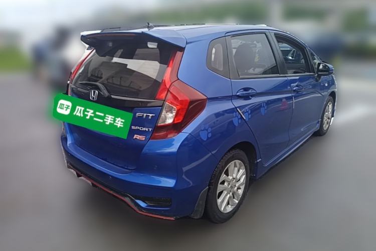 Used Honda Fit 2018 1.5L CVT Comfort Sunroof Version Rear Right 45 Deg