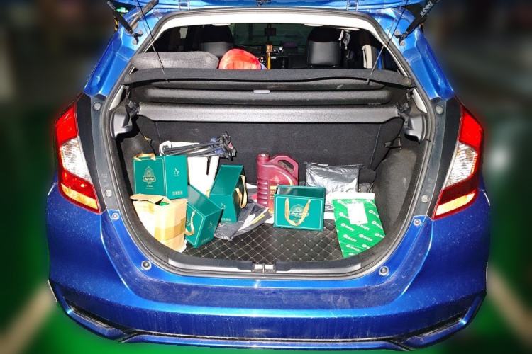 Used Honda Fit 2018 1.5L CVT Comfort Sunroof Version Trunk