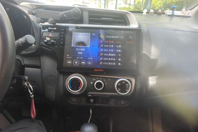 Used Honda Fit 2018 1.5L CVT Trendy Sports Edition Audio And AC Panel