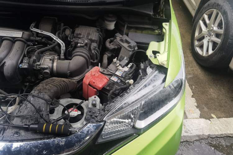 Used Honda Fit 2018 1.5L CVT Trendy Run+ Edition Engine Bay Left