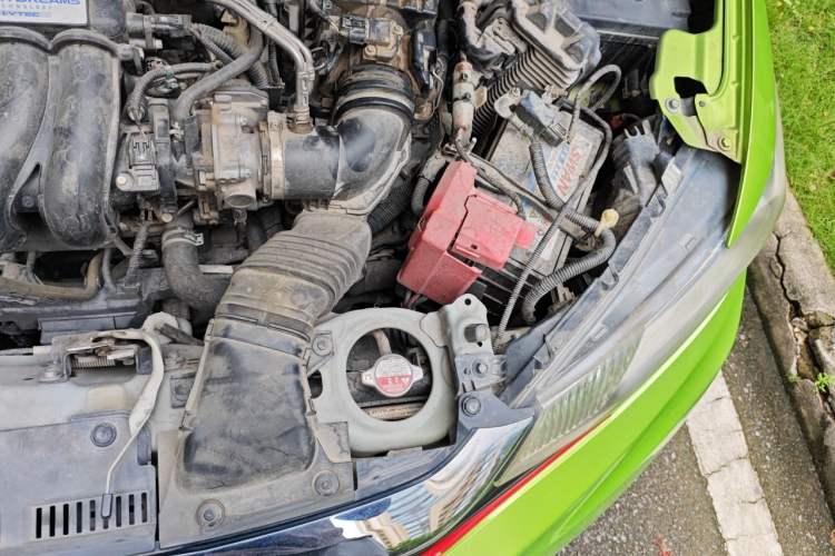 Used Honda Fit 2018 1.5L CVT Trendy Sports Edition Engine Bay Left