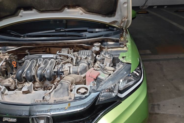 Used Honda Fit 2018 1.5L CVT Trendy Sports Edition Engine Bay Left