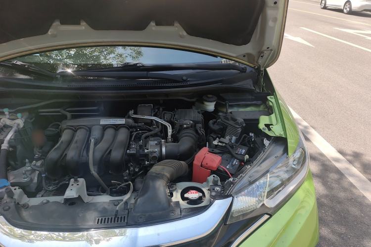 Used Honda Fit 2018 1.5L CVT Trendy Sports Edition Engine Bay Left