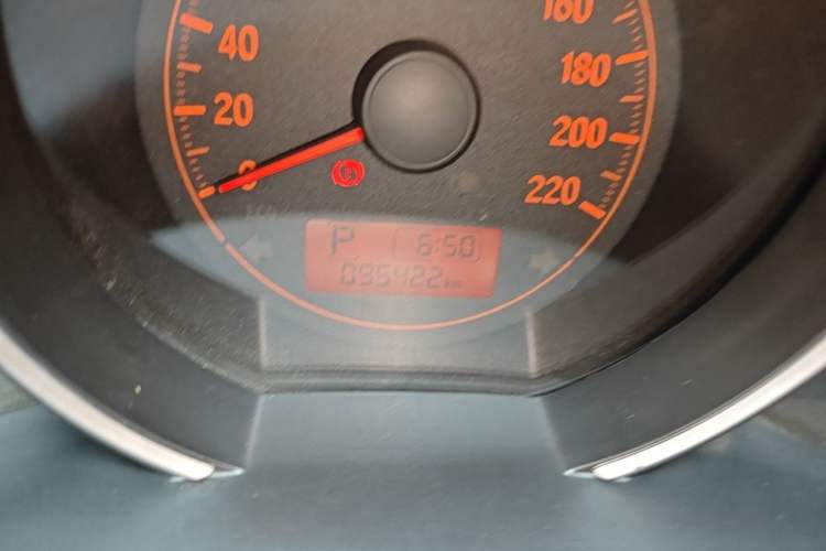 Used Honda Fit 2018 1.5L CVT Trendy Sports Edition Odometer Close Up