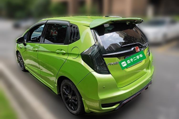 Used Honda Fit 2018 1.5L CVT Trendy Sports Edition Rear Left 45 Deg