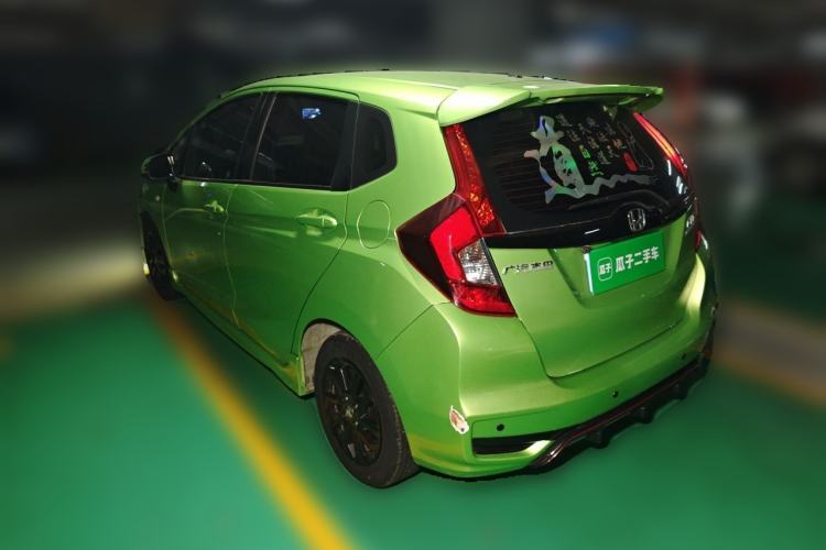 Used Honda Fit 2018 1.5L CVT Trendy Run+ Edition Rear Left 45 Deg