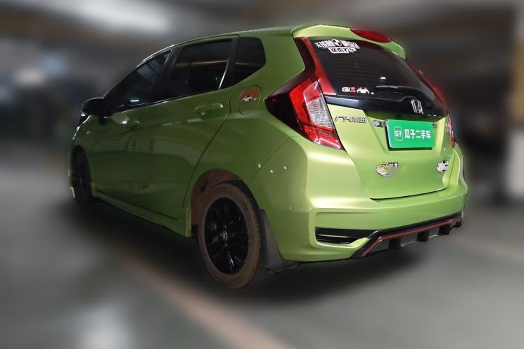 Used Honda Fit 2018 1.5L CVT Trendy Sports Edition Rear Left 45 Deg