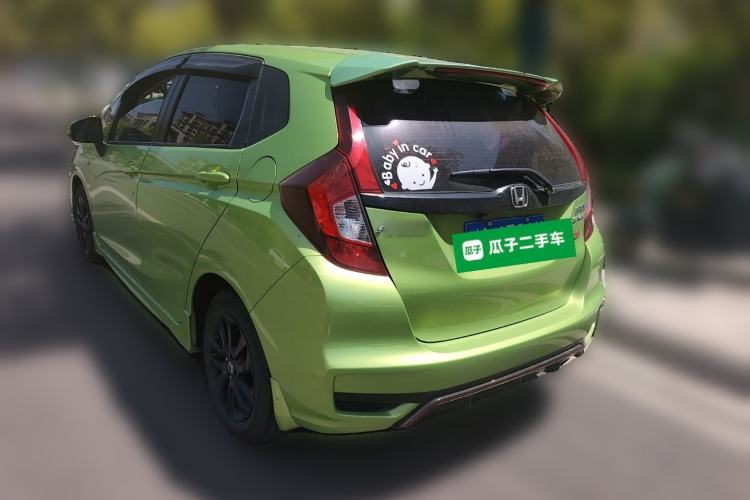Used Honda Fit 2018 1.5L CVT Trendy Sports Edition Rear Left 45 Deg