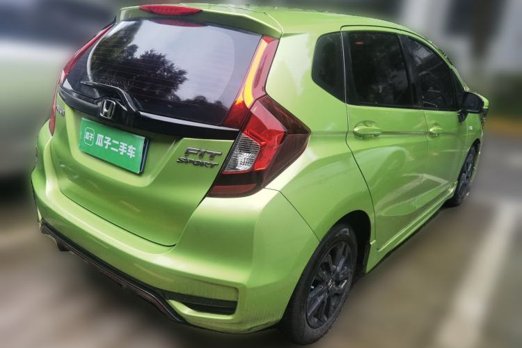 Used Honda Fit 2018 1.5L CVT Trendy Run+ Edition Rear Right 45 Deg