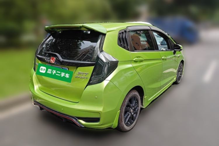 Used Honda Fit 2018 1.5L CVT Trendy Sports Edition Rear Right 45 Deg