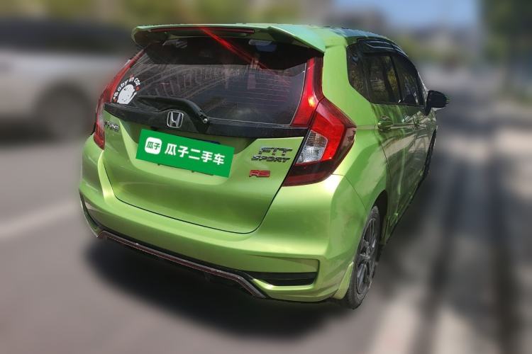 Used Honda Fit 2018 1.5L CVT Trendy Sports Edition Rear Right 45 Deg