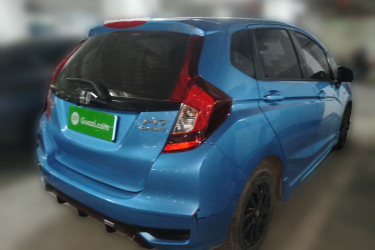 Used Honda Fit 2018 1.5L CVT Trendy Sports Edition Rear Right 45 Deg