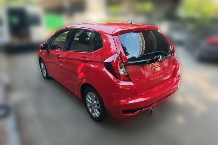 Used Honda Fit 2018 1.5L CVT Comfort Sunroof Version Rear Left 45 Deg