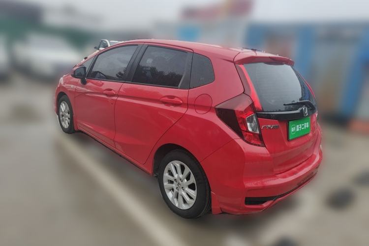 Used Honda Fit 2018 1.5L CVT Comfort Sunroof Version Rear Left 45 Deg