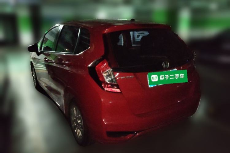 Used Honda Fit 2018 1.5L CVT Comfort Sunroof Version Rear Left 45 Deg
