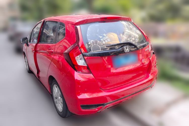 Used Honda Fit 2018 1.5L CVT Comfort Sunroof Version Rear Left 45 Deg