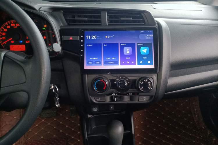 Used Honda Fit 2018 1.5L CVT Comfort Sunroof Version Audio And AC Panel