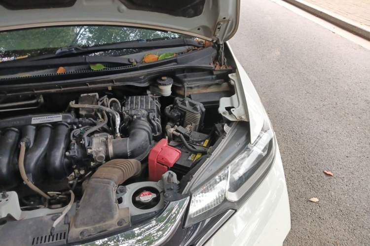 Used Honda Fit 2018 1.5L CVT Trendy Sports Edition Engine Bay Left