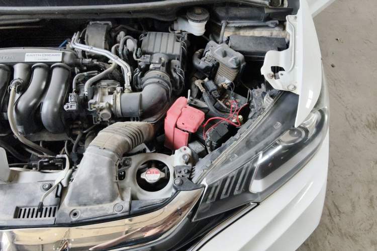 Used Honda Fit 2018 1.5L CVT Trendy Sports Edition Engine Bay Left