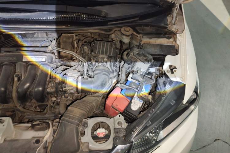 Used Honda Fit 2018 1.5L CVT Trendy Sports Edition Engine Bay Left