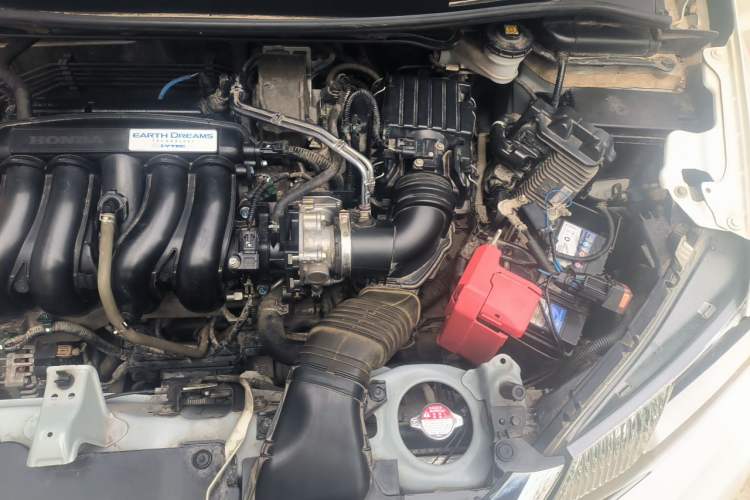 Used Honda Fit 2018 1.5L CVT Trendy Sports Edition Engine Bay Left