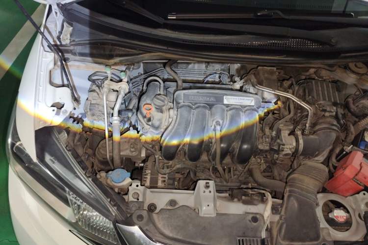 Used Honda Fit 2018 1.5L CVT Trendy Sports Edition Engine Bay Right