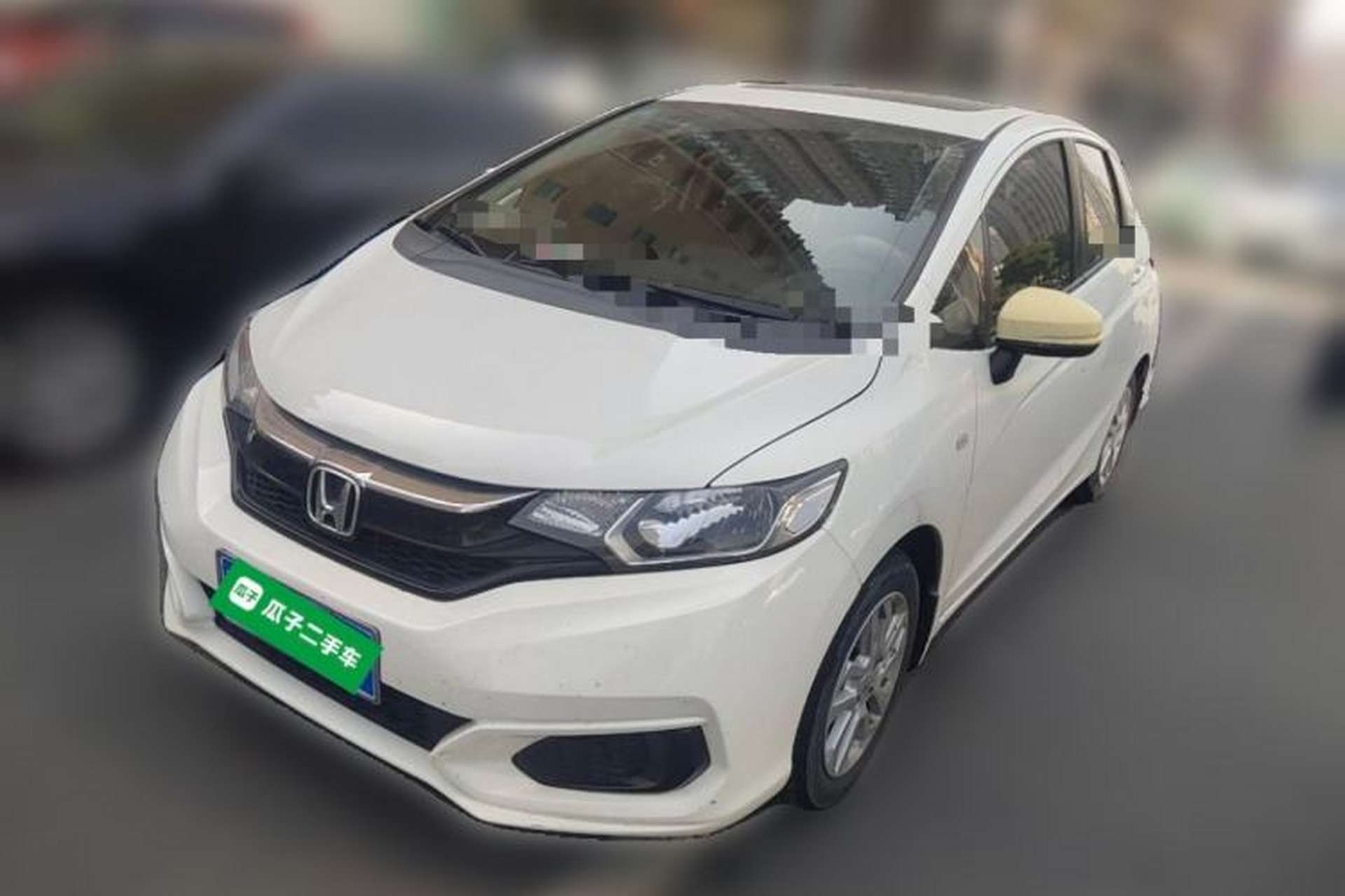Used Honda Fit 2018 1.5L CVT Comfort Sunroof Version Front Left 45 Deg