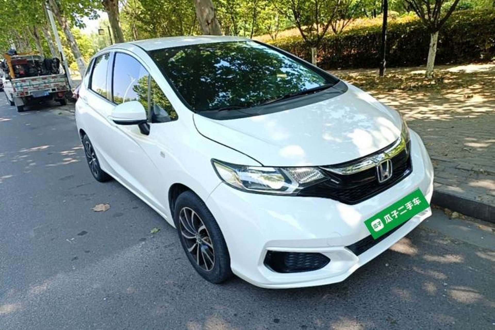Used Honda Fit 2018 1.5L CVT Comfort Version Front Right 45 Deg