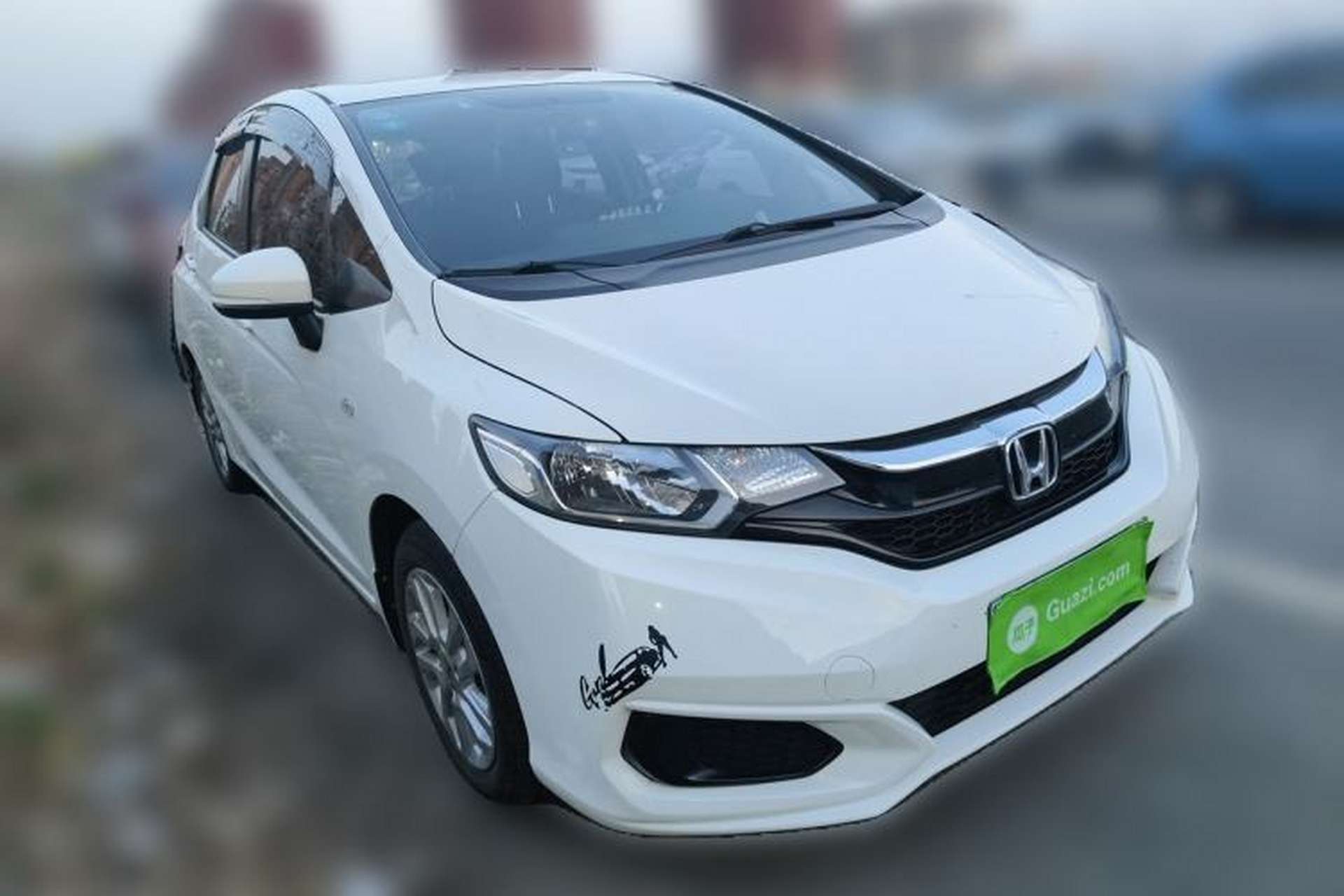 Used Honda Fit 2018 1.5L CVT Comfort Sunroof Version Front Right 45 Deg