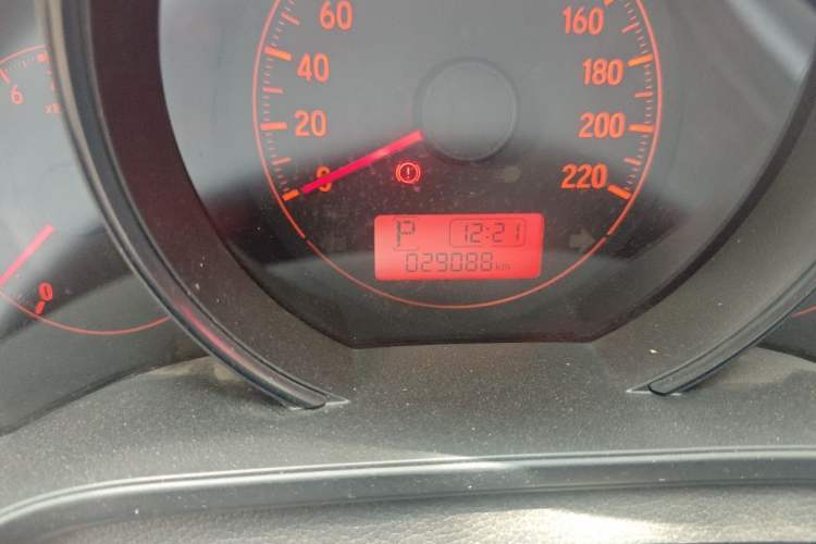 Used Honda Fit 2018 1.5L CVT Comfort Version Odometer Close Up