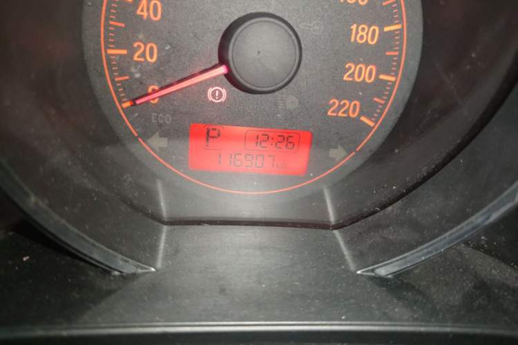 Used Honda Fit 2018 1.5L CVT Comfort Version Odometer Close Up