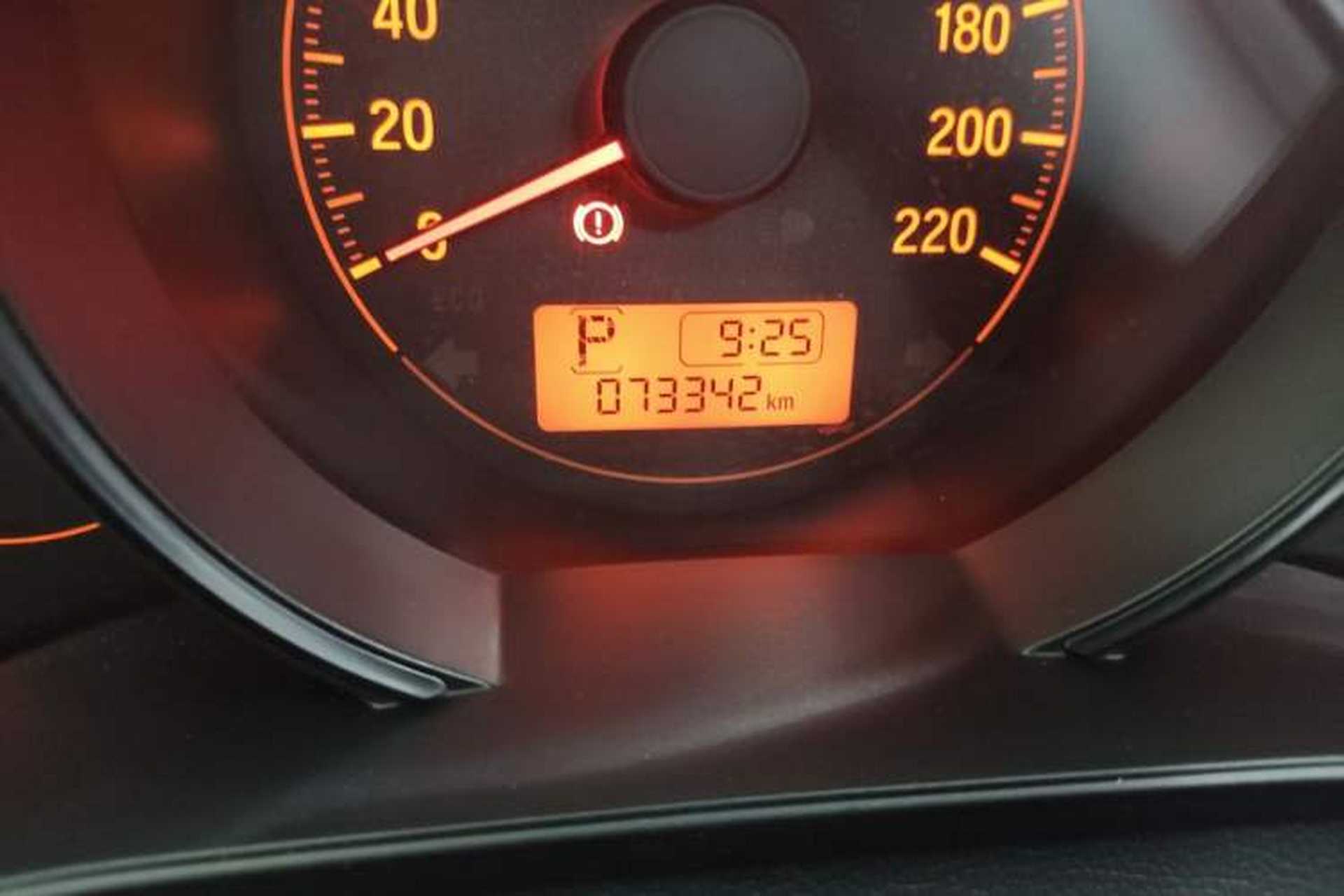 Used Honda Fit 2018 1.5L CVT Comfort Sunroof Version Odometer Close Up