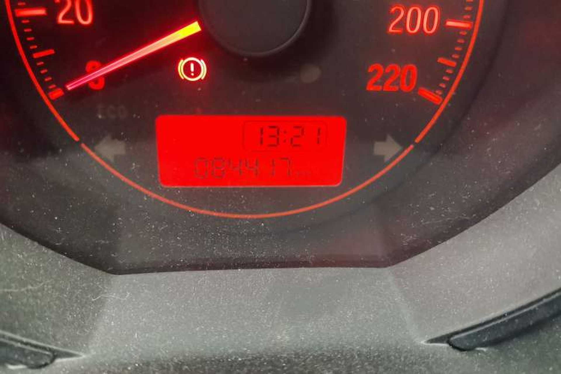 Used Honda Fit 2018 1.5L Manual Comfort Version Odometer Close Up