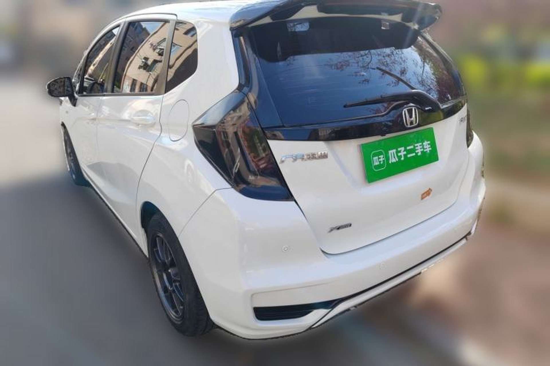 Used Honda Fit 2018 1.5L CVT Comfort Version Rear Left 45 Deg