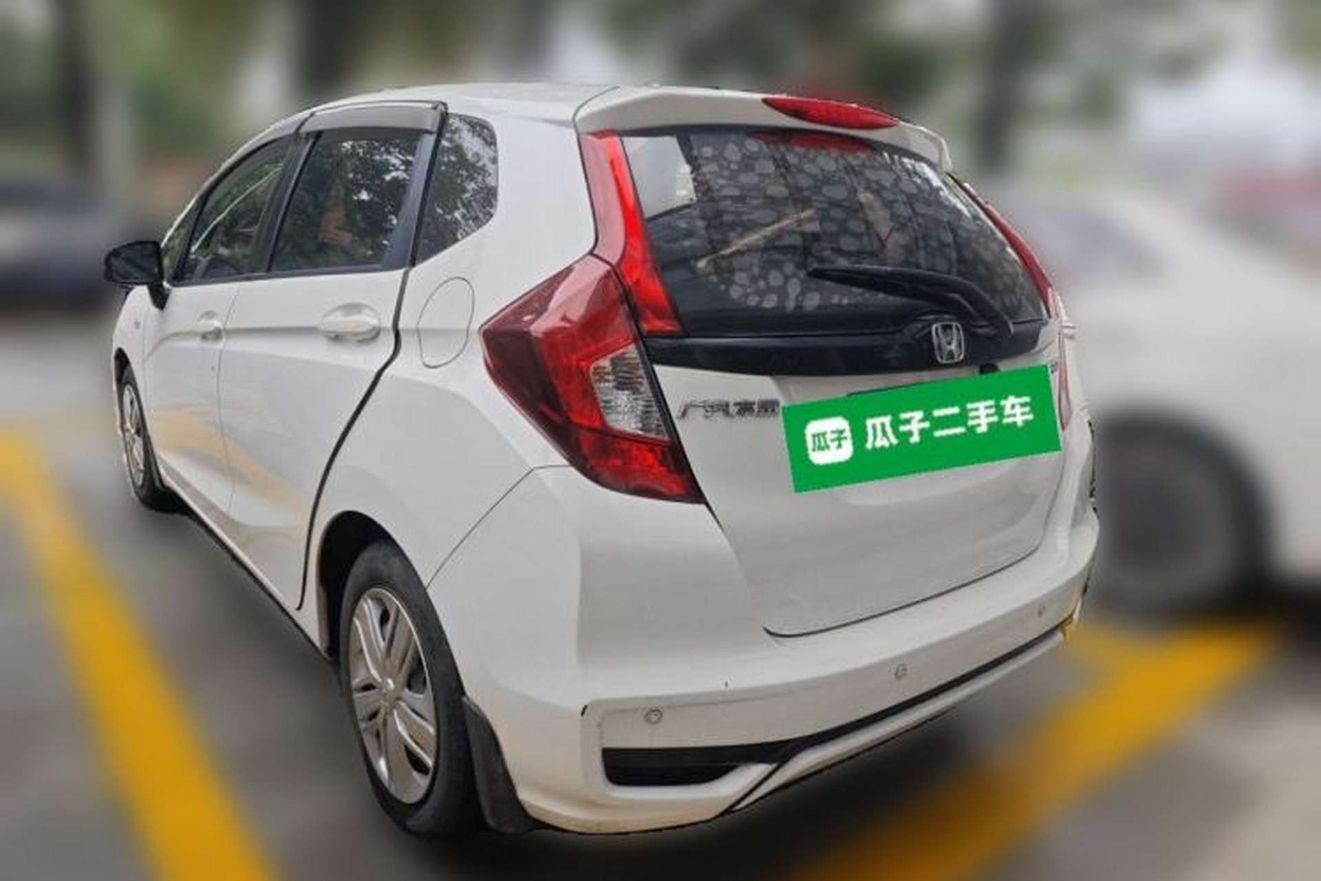 Used Honda Fit 2018 1.5L CVT Comfort Version Rear Left 45 Deg