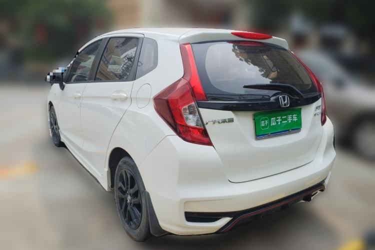 Used Honda Fit 2018 1.5L CVT Trendy Sports Edition Rear Left 45 Deg