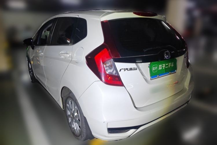 Used Honda Fit 2018 1.5L CVT Comfort Sunroof Version Rear Left 45 Deg