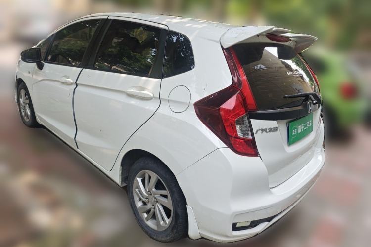 Used Honda Fit 2018 1.5L CVT Comfort Sunroof Version Rear Left 45 Deg