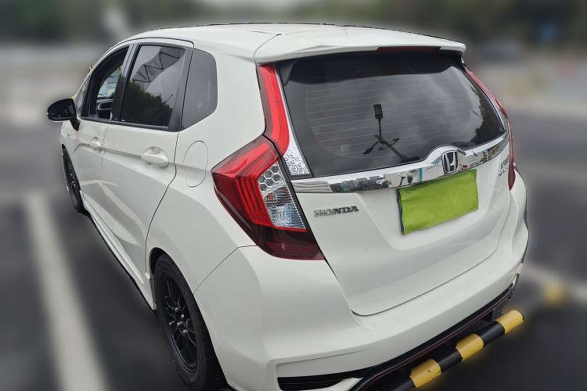 Used Honda Fit 2018 1.5L CVT Trendy Run+ Edition Rear Left 45 Deg
