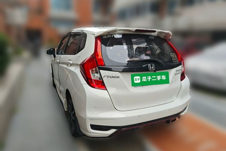 Used Honda Fit 2018 1.5L CVT Trendy Run+ Edition Rear Left 45 Deg