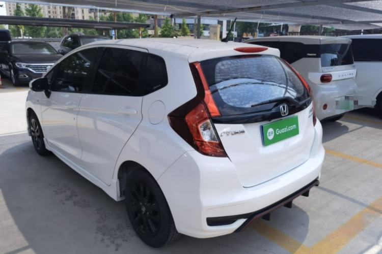 Used Honda Fit 2018 1.5L CVT Trendy Sports Edition Rear Left 45 Deg