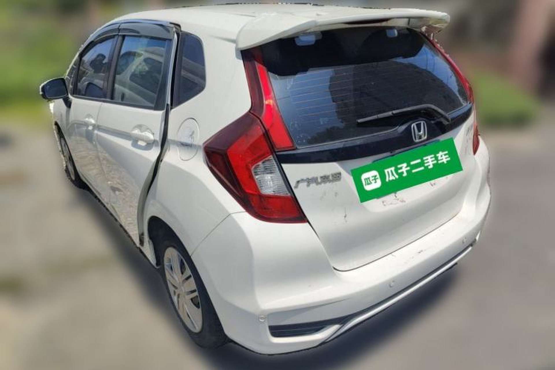 Used Honda Fit 2018 1.5L CVT Comfort Version Rear Left 45 Deg