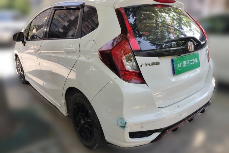 Used Honda Fit 2018 1.5L CVT Trendy Run+ Edition Rear Left 45 Deg