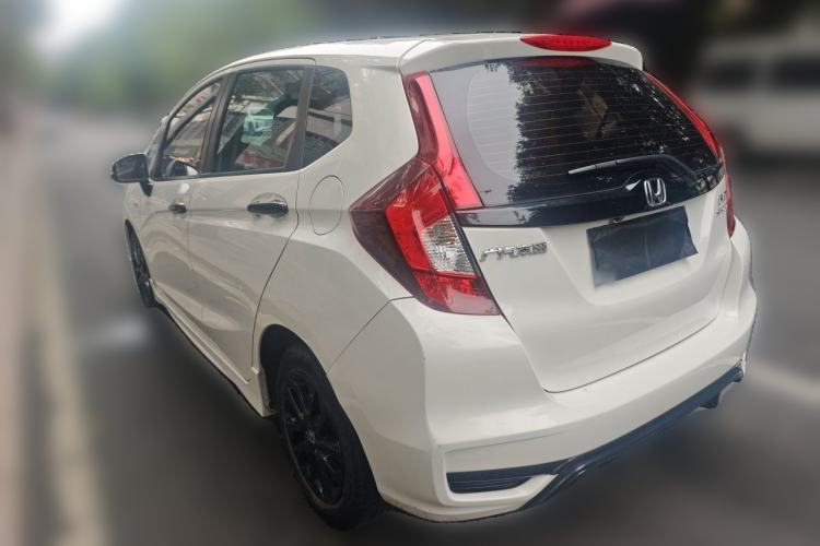 Used Honda Fit 2018 1.5L CVT Trendy Sports Edition Rear Left 45 Deg