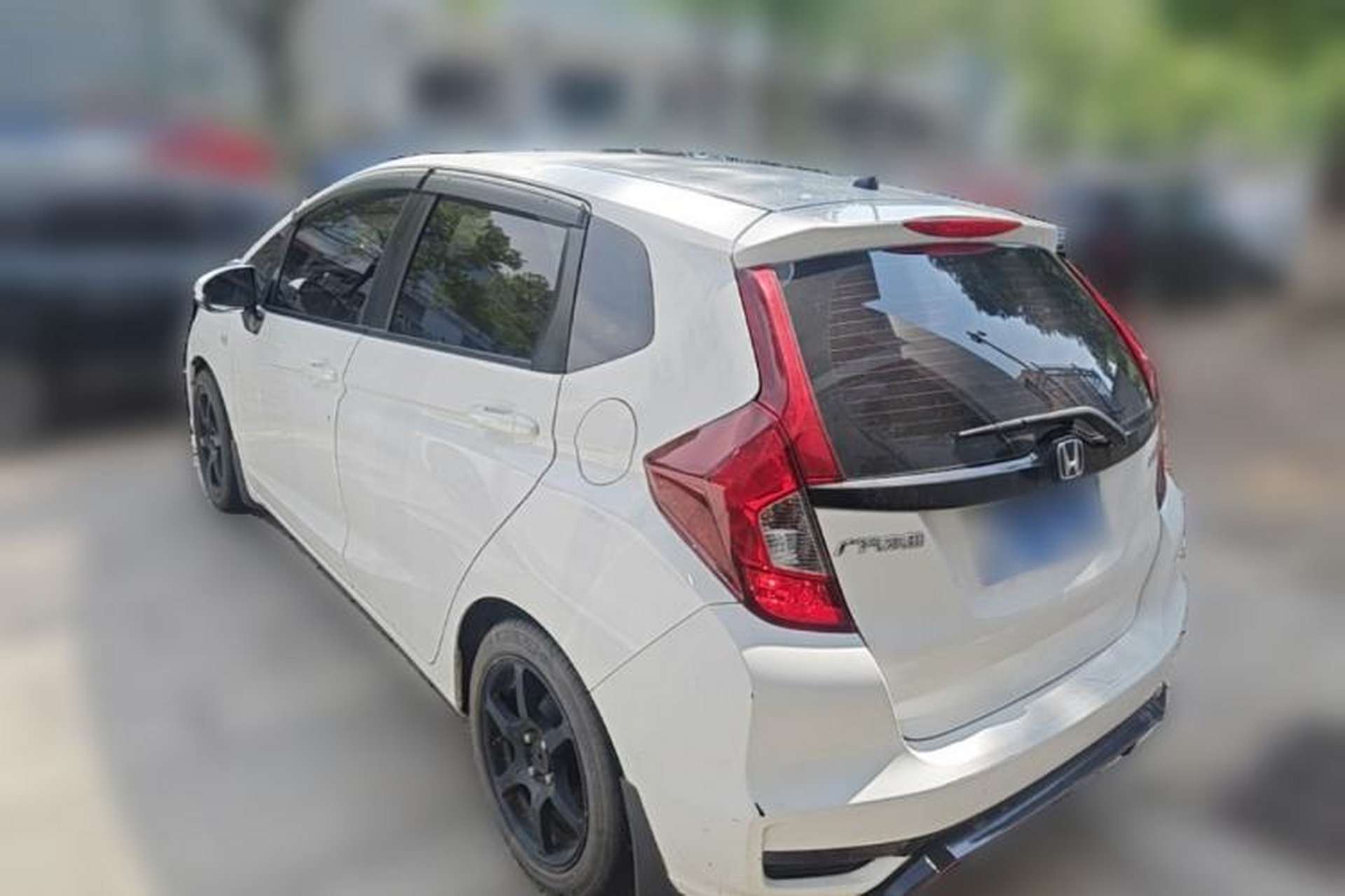 Used Honda Fit 2018 1.5L CVT Comfort Version Rear Left 45 Deg