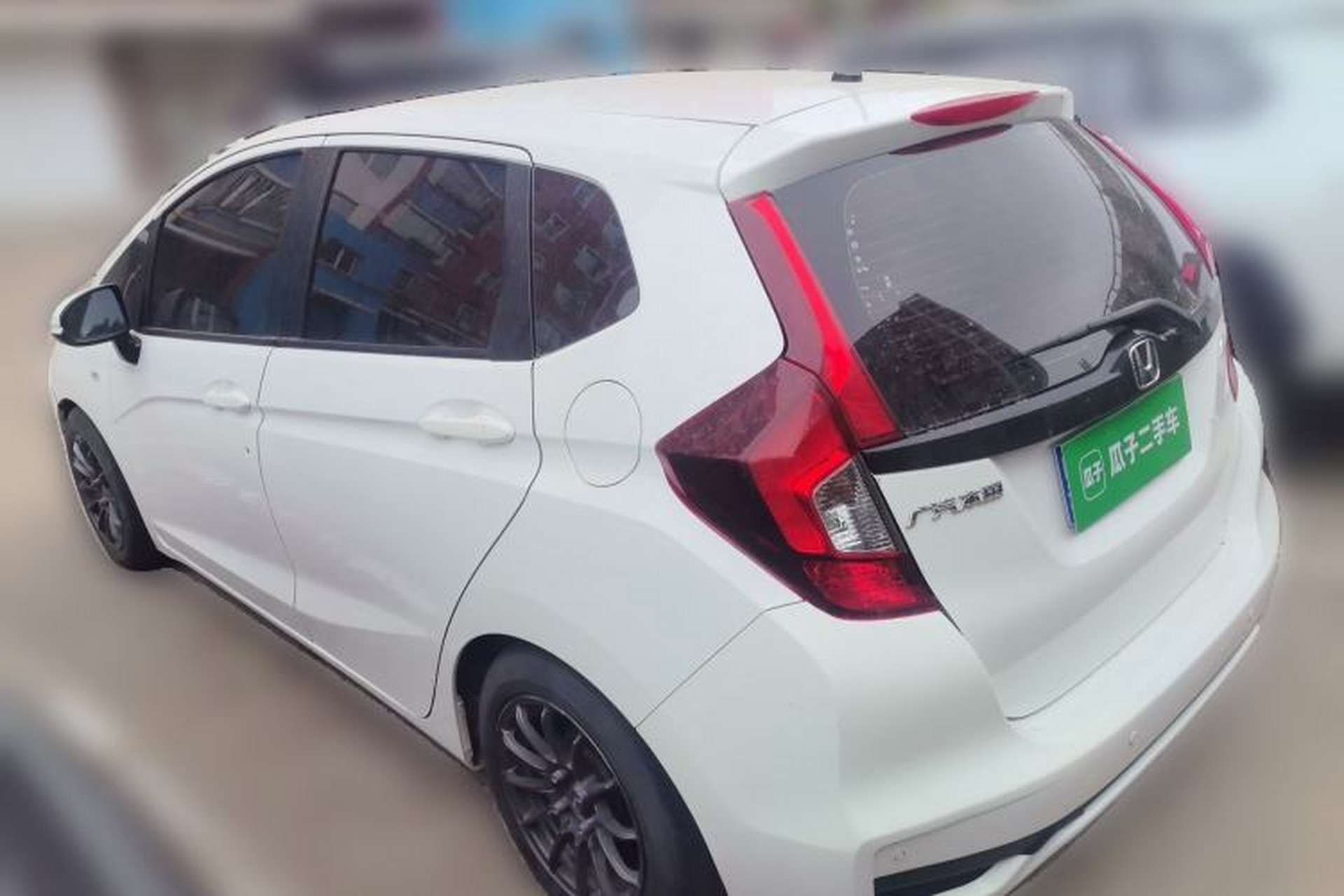 Used Honda Fit 2018 1.5L Manual Comfort Version Rear Left 45 Deg