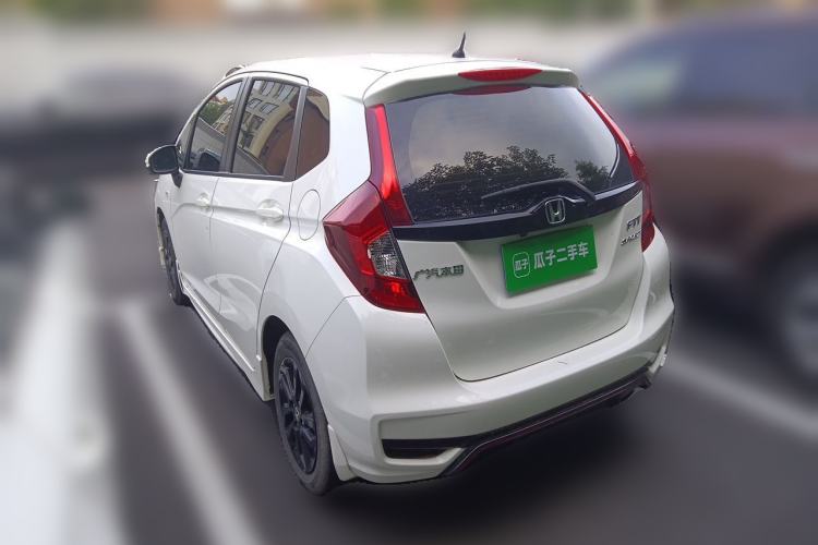 Used Honda Fit 2018 1.5L CVT Trendy Sports Edition Rear Left 45 Deg