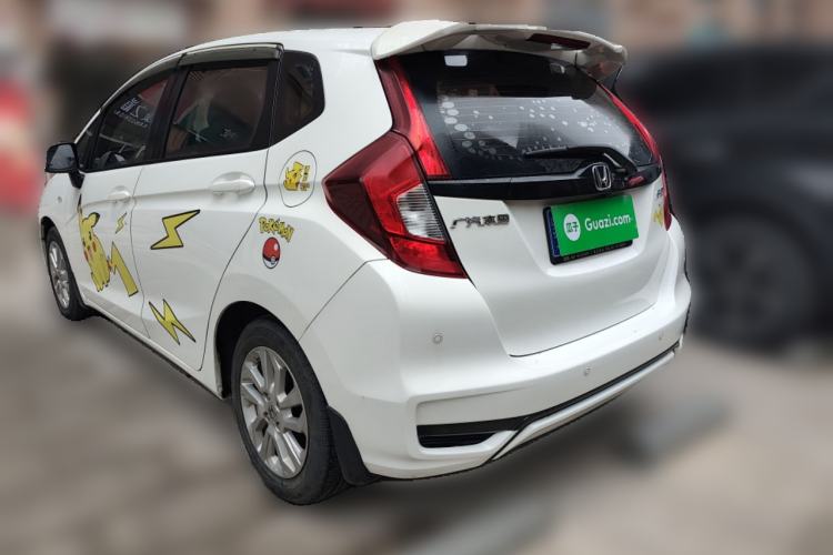 Used Honda Fit 2018 1.5L CVT Comfort Sunroof Version Rear Left 45 Deg