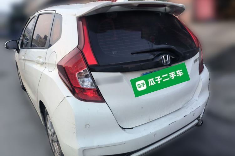 Used Honda Fit 2018 1.5L CVT Comfort Sunroof Version Rear Left 45 Deg