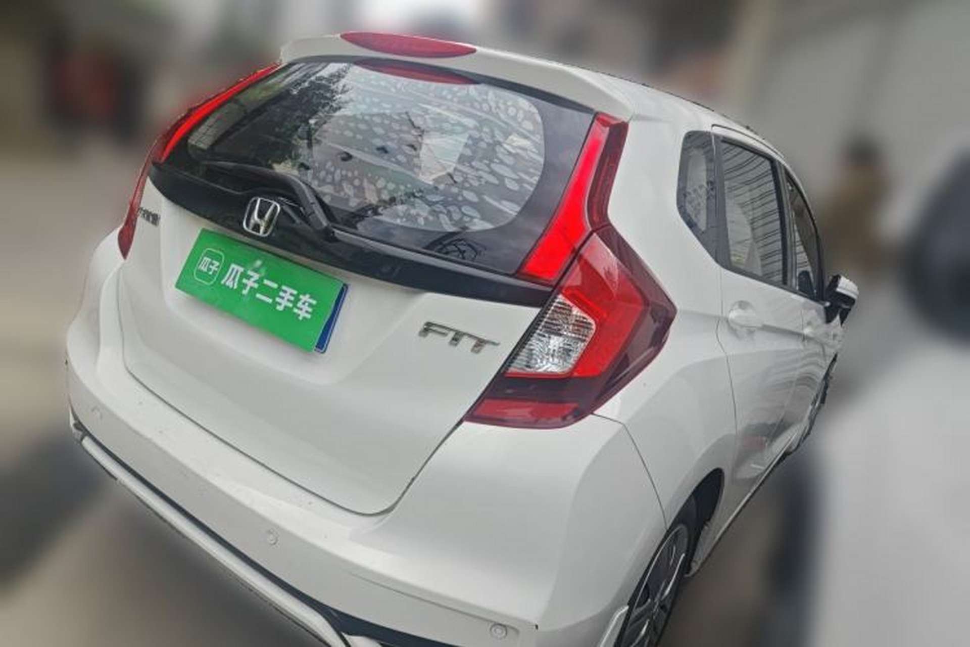 Used Honda Fit 2018 1.5L CVT Comfort Version Rear Right 45 Deg
